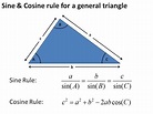 Trigonometry - Sine and Cosine rule. Most schools use SOHCAHTOA and ...