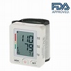 AlphaMed Clinical LCD Automatic Wrist Blood Pressure Monitor with Cuff ...