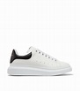 Alexander McQueen: Tenis casuales Larry en piel, blancos Hombre | El ...