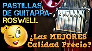 Pastillas de Guitarra ROSWELL ¿Los Mejores Micrófonos BARATOS? - YouTube