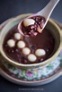 Sweet Red Bean Soup Tang Yuan (Hong Dou Tang)