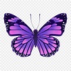 Purple Butterfly PNG, Vector, PSD, and Clipart With Transparent ...