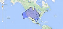 The US and Australia are close in size. Australia is approximately ...