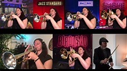 Bernie's Tune for 5 trumpets + drums - arranged by Kate Amrine - YouTube