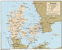 Germany Denmark Map