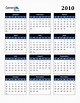 Editable 2010 Calendar
