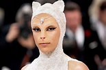 Doja Cat Goes Feline on Met Gala Red Carpet as Karl Lagerfeld's Cat