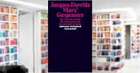 Marx' Gespenster. Buch von Jacques Derrida (Suhrkamp Verlag)