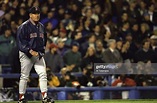 Boston Red Sox manager Jimy Williams on field during game vs New York ...