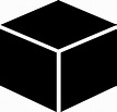 Transparent Cube Icon