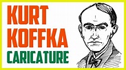 KURT KOFFKA CARICATURE | Speed drawing a caricature of Kurt Koffka ...