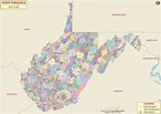 West Virginia Zip Code Map, West Virginia Postal Code