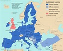 Which Countries Use the Euro in 2020? (Map of the Eurozone) - Political ...