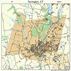 Torrington Connecticut Street Map 0976500