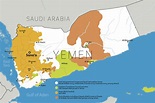 Map: The conflict in Yemen – June 2018 | Delayed Gratification