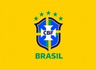 Confederação Brasileira de Futebol (CBF) präsentiert modifiziertes Logo ...
