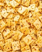 Simple Spicy Everything Snack Crackers - The Contractor's Castle