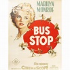 Marilyn Monroe "Bus Stop" 1956 Original Linen Backed Theatrical Poster ...