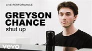 Greyson Chance - ‘shut up’ Live Performance | Vevo - YouTube Music