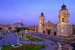 The Plaza de Armas in Lima