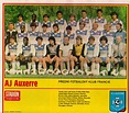 AJ AUXERRE 1985 | Football club, Team photos, Football team