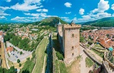 El orgulloso Castillo de Foix, Francia