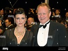 Swedish actor Stellan Skarsgard and his wife Megan Everett attend the ...