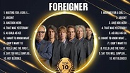 Foreigner Mix Top Hits Full Album ️ Full Album ️ Best 10 Hits Playlist ...