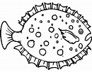 Delicious Blowfish Coloring Pages : Best Place to Color | Coloring ...