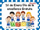 Efemérides mes de enero (8) - Imagenes Educativas