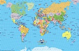 Wikipedia Map Of The World
