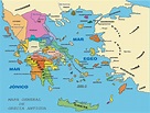 Mapa de Grecia clásica