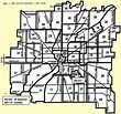 Zip code map Indianapolis - Indy zip code map (Indiana - USA)