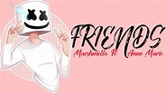 Marshmello - Friends ft. Anne Marie [Full HD] lyrics - YouTube