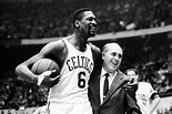 Bill Russell and Red Auerbach Celebrate - Boston Celtics History