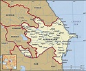 Map of Azerbaijan and geographical facts, Where Azerbaijan on the world ...
