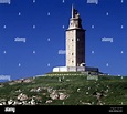 A Coruna, Herkules Leuchtturm Stock Photo, Royalty Free Image: 1585573 ...