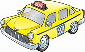 10+ Dibujo De Un Taxi Para Niños