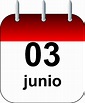 Que se celebra el 3 de junio - Calendario