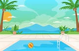 Swimming Pool Vektorgrafiken und Vektor-Icons zum kostenlosen Download