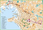 Genoa sightseeing map - Ontheworldmap.com