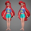 Fallen Angel | Disney characters 3d, Disney, Ariel characters