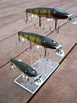 Hand Crafted Triple Fishing Lure Display Stand by Custom Display Stands ...