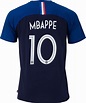 Kylian MBAPPE - Camiseta oficial de fútbol de Francia para hombre ...