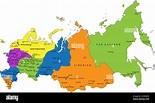 Mapa político de rusia fotografías e imágenes de alta resolución - Alamy