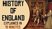 History of England Explained in 12 Minutes - YouTube