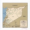 Large detailed administrative divisions map of Syria - 2007 | Syria | Asia | Mapsland | Maps of ...