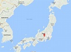 Where is Kofu on map Japan