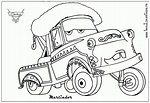 disney cars mater colouring pages - Clip Art Library