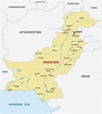 Mapa do Paquistão - Localização - Paquistao.Org
